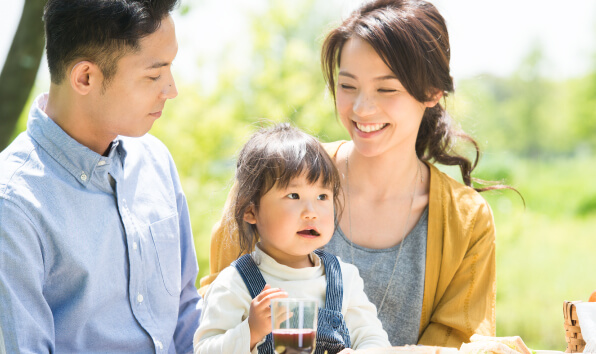 1棟貸しだから、小さなお子様がいても気兼ねなく使える!